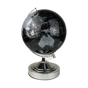 Globe Table Touch Lamp -E14-Black