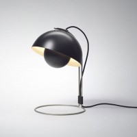 Metal Based Table Lamp Black