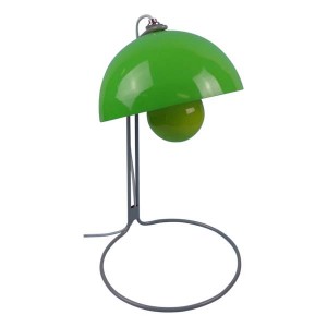 Metal Based Table Lamp Green