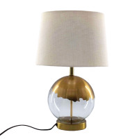 Glass Table Lamp 30xH47cm