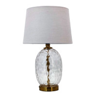 Glass Table Lamp 30xH52cm